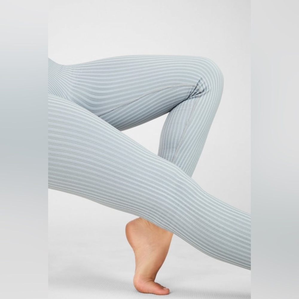 Fabletics High Waisted Seamless Ribbed Leggings